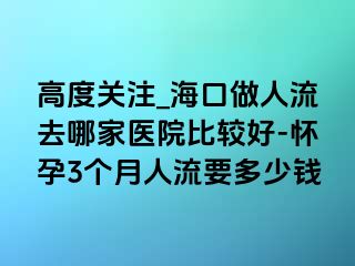 高度关注_海口做人流去哪家医院比较好-怀孕3个月人流要多少钱