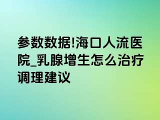 参数数据!海口人流医院_乳腺增生怎么治疗调理建议