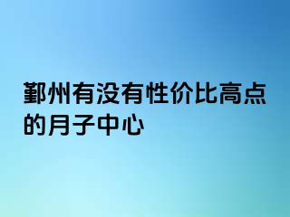 鄞州有没有性价比高点的月子中心